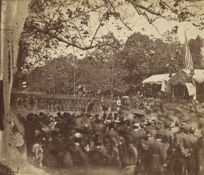 [Grand Army Review, Washington, D.C.], maj 1865. af Alexander Gardner