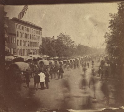 [Grand Army Review, Washington, D.C.], maj 1865. af Alexander Gardner