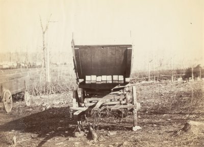 Uden titel, [Field Telegraph Battery Wagon] af Alexander Gardner