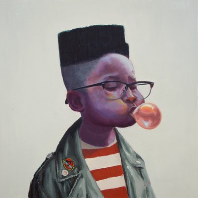 Retro Boy Bubblegum-boble af Alexander Grahovsky
