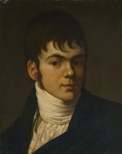 Portræt af Alexander Khristoforovitj Vostokov 1781-1864, 1803-1804 af Alexander Grigoryevich Varnek