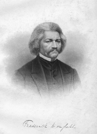 Frederick Douglass, c1868. af Alexander Hay Ritchie