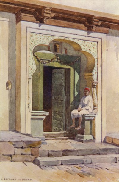 En døråbning, Poona af Alexander Henry Hallam Murray