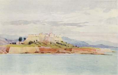Antibes (farve litho) af Alexander Henry Hallam Murray