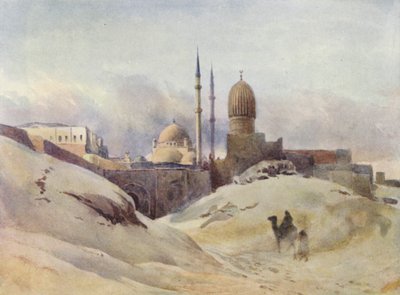 Citadellet, Cairo, i en sandstorm af Alexander Henry Hallam Murray