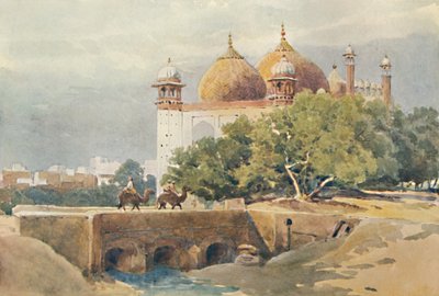 The Jumma Musjid, Agra, c1880 1905. af Alexander Henry Hallam Murray