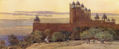 Moskeen og sejrsporten, Fatehpur Sikri af Alexander Henry Hallam Murray
