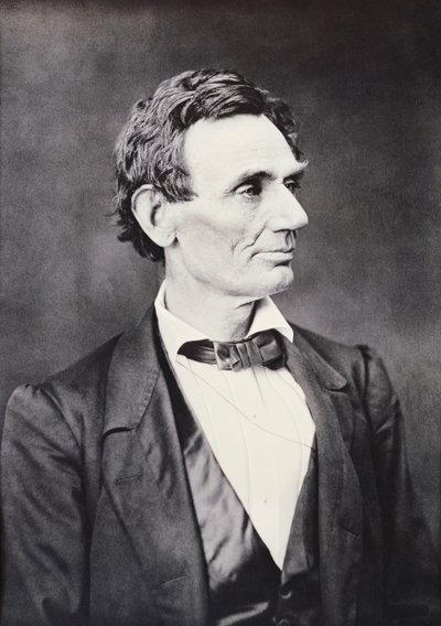 Abraham Lincoln, ca. 1860 af Alexander Hesler