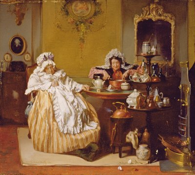High Tea, 1866 af Alexander Hugo Bakker Korff