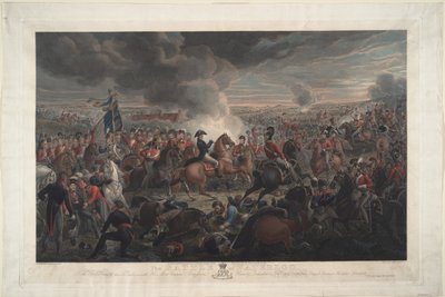 Slaget ved Waterloo af Alexander Ivanovich Sauerweid