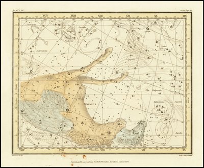1822 - Alexander Jamieson - Pegasus og Equuleus af Alexander Jamieson