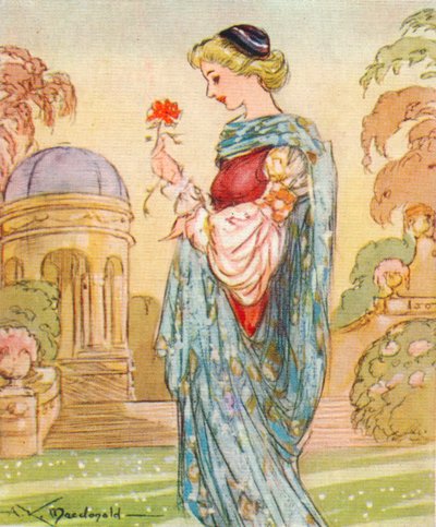 Dantes Beatrice, 1266-1290, 1937 af Alexander K. MacDonald