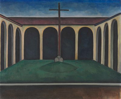 Kloster I, 1913. af Alexander Kanoldt