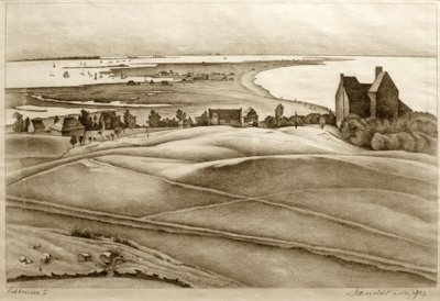 Hiddensee I af Alexander Kanoldt
