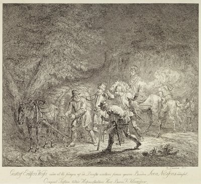 Gustav Vaasa i en halmlast af Alexander Lauréus