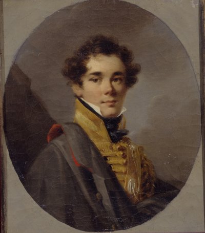 Portræt af grev Vasily Olsufyev 1796-1858, 1813 af Alexander Molinari