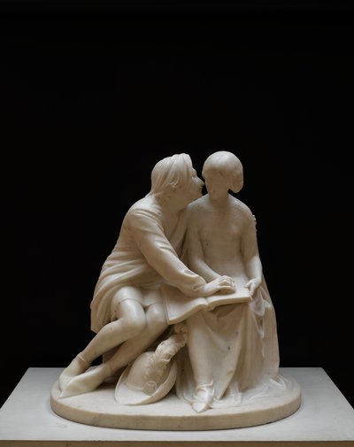 Paolo og Francesca, 1852 af Alexander Munro