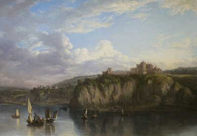 Culzean Castle from the Sea, ca. 1816 af Alexander Nasmyth