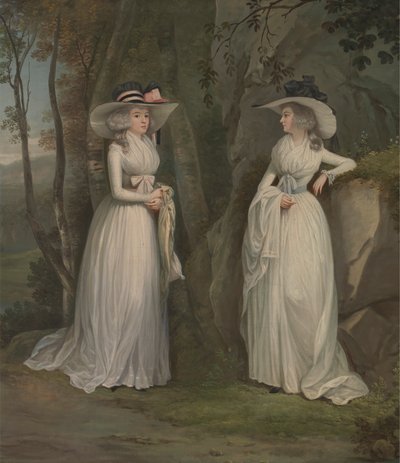 Eleanor og Margaret Ross af Alexander Nasmyth