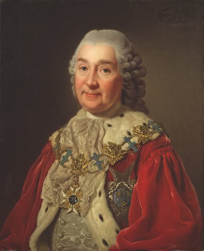 Carl Fredrik Scheffer (1715-1786), greve og statsråd, 1775 af Alexander Roslin