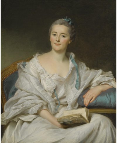 Portræt af Marquise de Marigny af Alexander Roslin