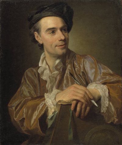 Portræt af maleren Claude Joseph Vernet af Alexander Roslin