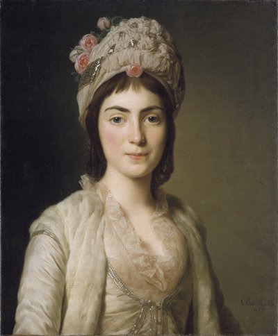Zoie Ghika (død ca. 1830), prinsesse af Moldavien og Valakiet af Alexander Roslin