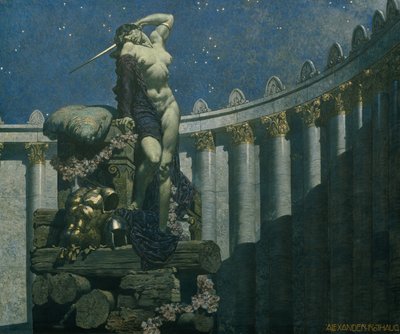 Dido på bålet af Alexander Rothaug