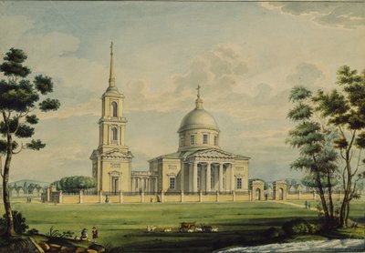 Akhtyrka ejendom, 1827 af Alexander Sergeyevich Kutepov