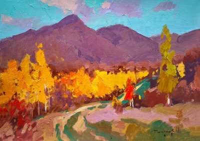 Efterårsstien i bjergene af Alexander Shandor