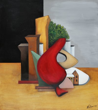 Den røde geometriske by af Alexander Trifonov