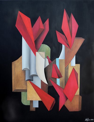 Livlige geometriske former af Alexander Trifonov