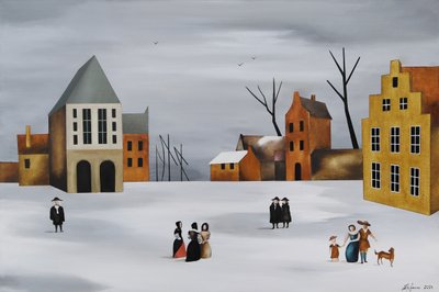 Vinterlandsby-samling af Alexander Trifonov