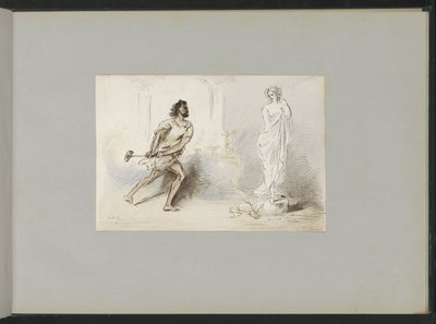 Pygmalions Galatea af Alexander Ver Huell