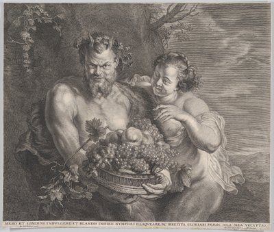 Sater og Bachnati, Ca. 1650-95. af Alexander Voet