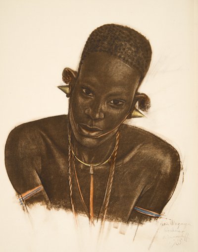 Femme MGogo (Dodoma), fra Dessins et Peintures d
