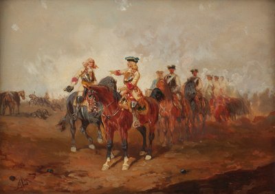 Efter slaget af Alexander von Bensa