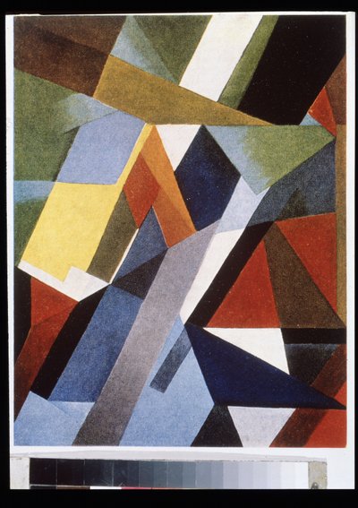 Farverytme, 1921 af Alexandra Alexandrowna Exter