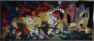 Venedig, 1918 af Alexandra Alexandrowna Exter
