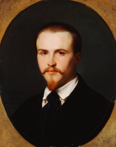 Et selvportræt, brystlængde, 1847 af Alexandre Cabanel