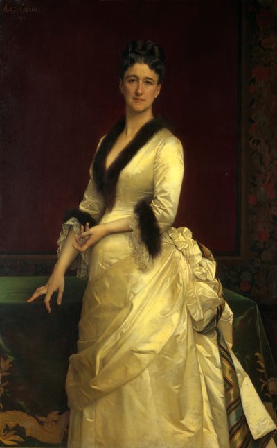 Catharine Lorillard Wolfe 1828-1887, 1876. af Alexandre Cabanel
