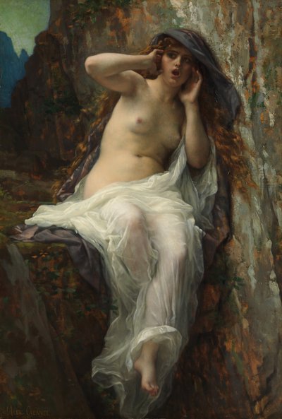 Ekko, 1874. af Alexandre Cabanel