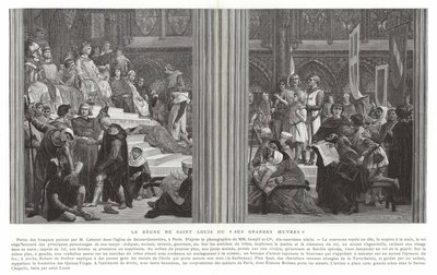 The Reign of Saint Louis, eller hans store værker af Alexandre Cabanel