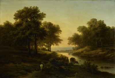 Landskab af Alexandre Calame