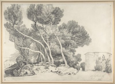 Landskab af Alexandre Calame