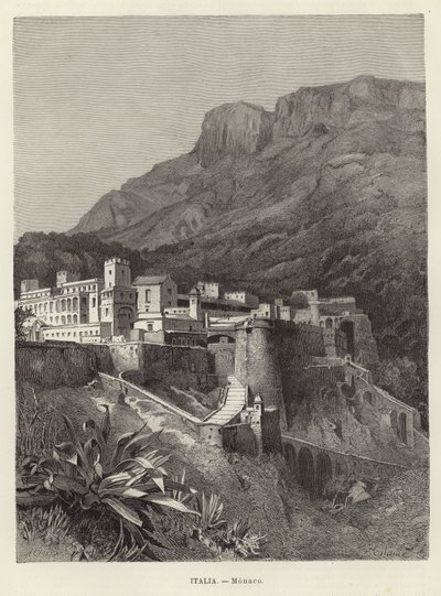 Monaco af Alexandre Calame