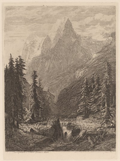 Mountain Eng af Alexandre Calame