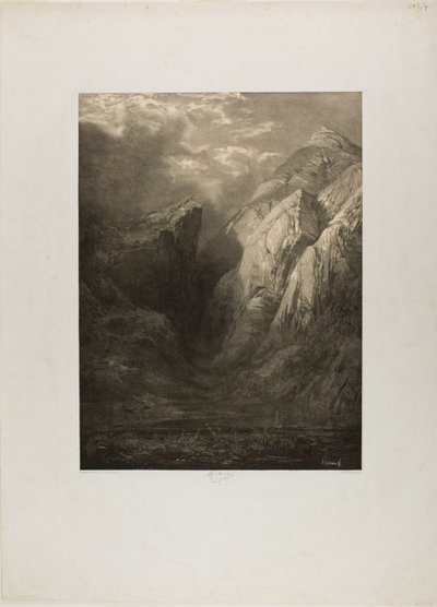 Alperne, fra forskellige landskabssteder af Alexandre Calame