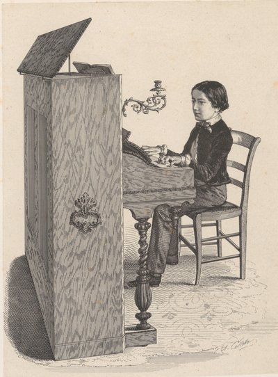 Litografiske plader, 1850. af Alexandre Désiré Collette
