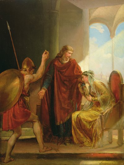 Genkaldelsen af Childeric af Alexandre Evariste Fragonard